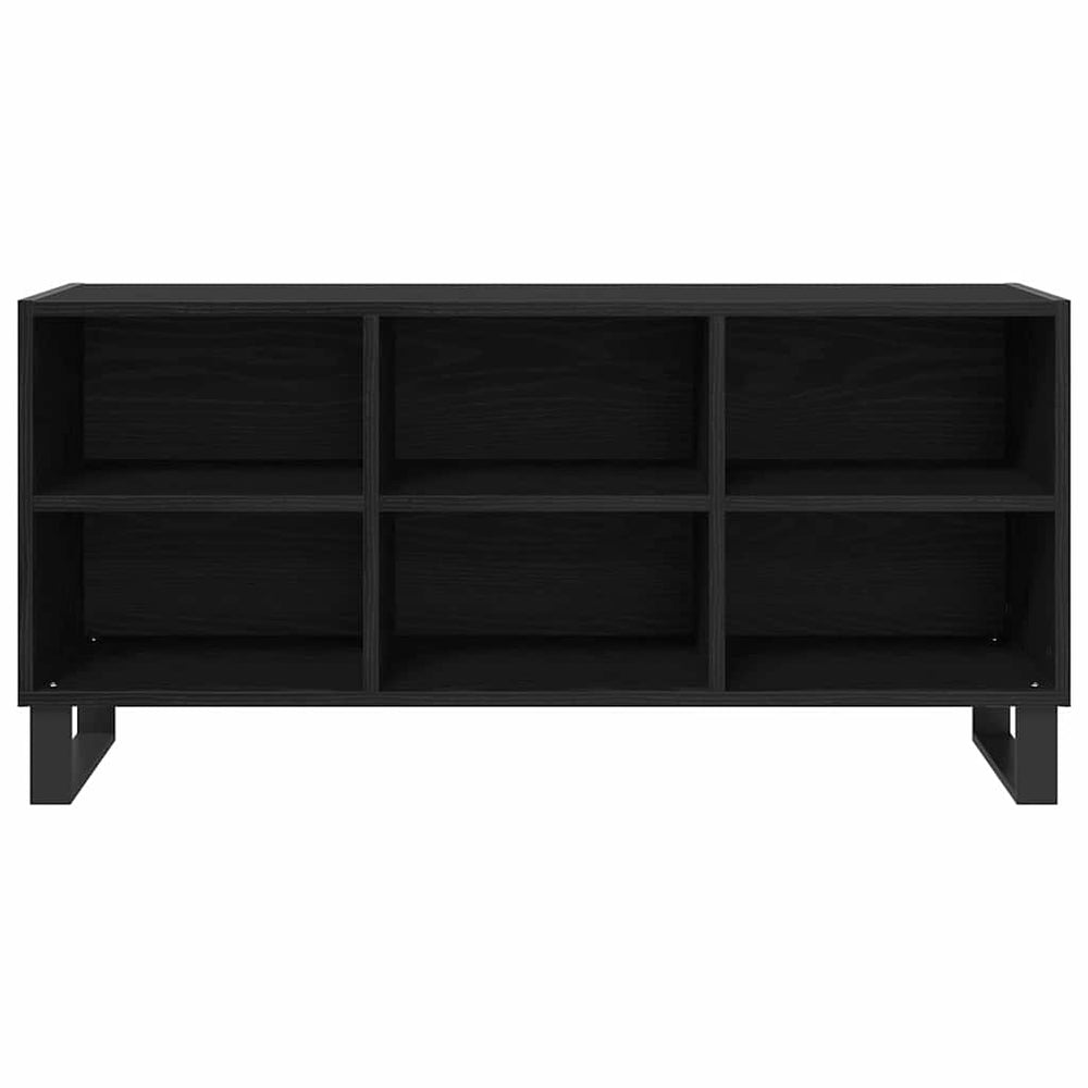 TV-Schrank, Schwarz Eichen-Optik, 103,5 cm