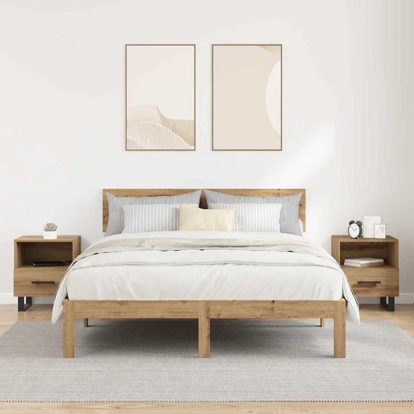 Nachttisch 2er Set Artisan Eiche