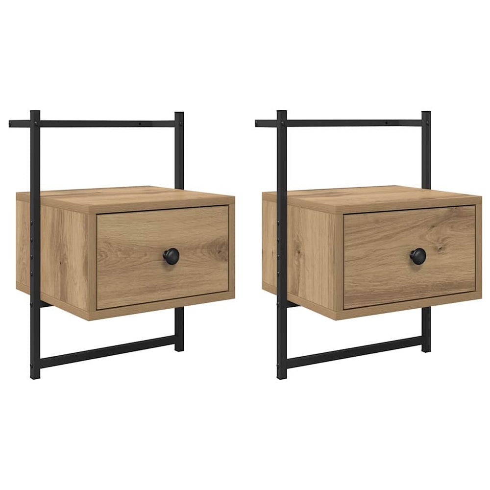 Nachttisch 2er Set Artisan Eiche
