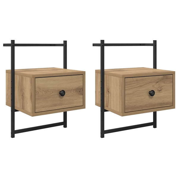 Nachttisch 2er Set Artisan Eiche