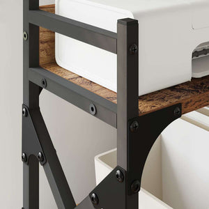 Druckerständer Altholz 40 cm