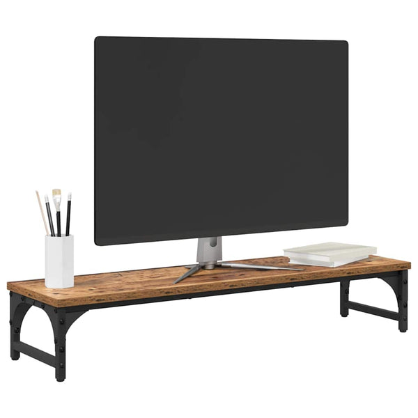 Monitorständer Altholz Optik
