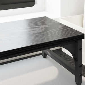 Monitorständer Schwarz Eiche 85cm