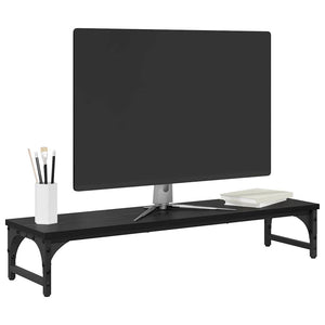 Monitorständer Schwarz Eiche 85cm