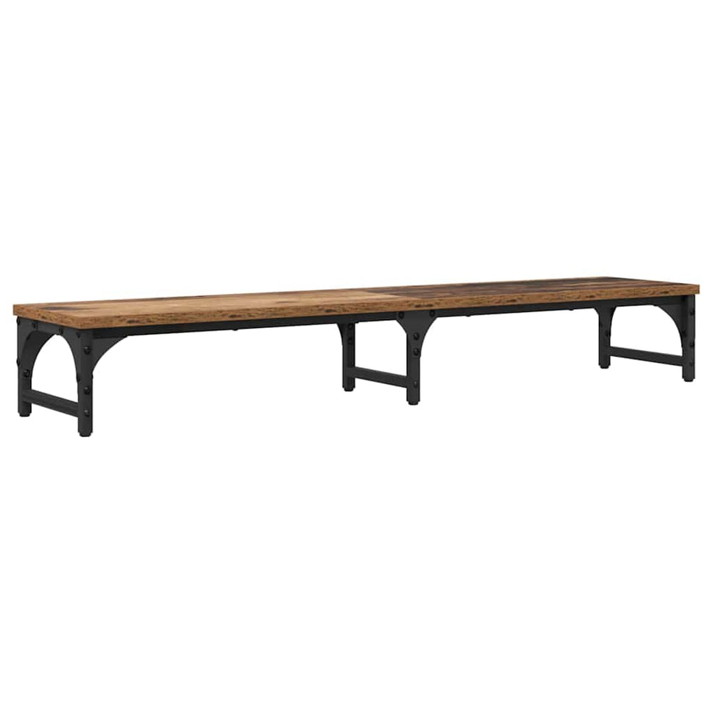 vidaXL Monitor Stand Reclaimed Wood 105 x 23 x 15.5 cm Engineered Wood