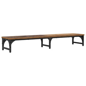 vidaXL Support d'écran en bois de récupération 105 x 23 x 15,5 cm Bois d'ingénierie