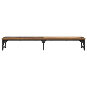 vidaXL Support d'écran en bois de récupération 105 x 23 x 15,5 cm Bois d'ingénierie