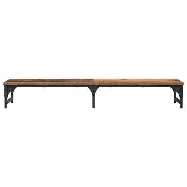 vidaXL Support d'écran en bois de récupération 105 x 23 x 15,5 cm Bois d'ingénierie