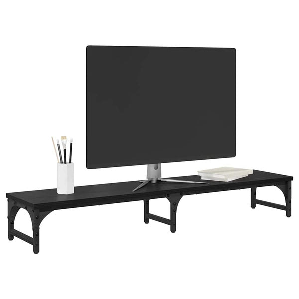 Monitorständer Schwarz Eiche 105 cm