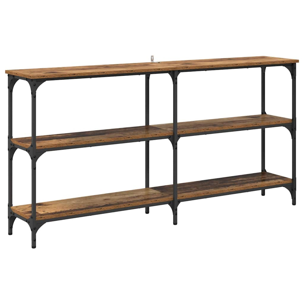 Konsolentisch Altholz, 150cm, Industrie-Stil