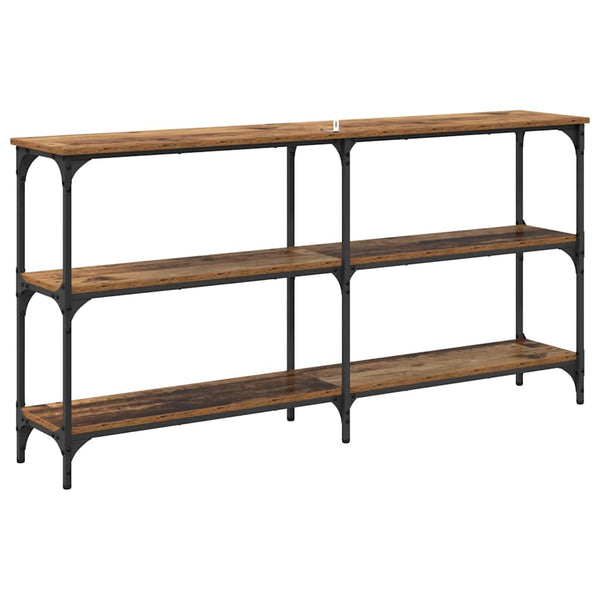 Konsolentisch Altholz, 150cm, Industrie-Stil