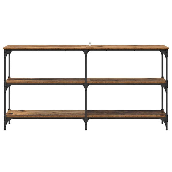 Konsolentisch Altholz, 150cm, Industrie-Stil