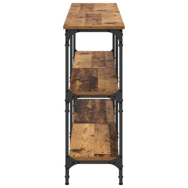 Konsolentisch Altholz, 150cm, Industrie-Stil