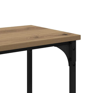 vidaXL Console chêne artisan 150 x 29 x 75 cm
