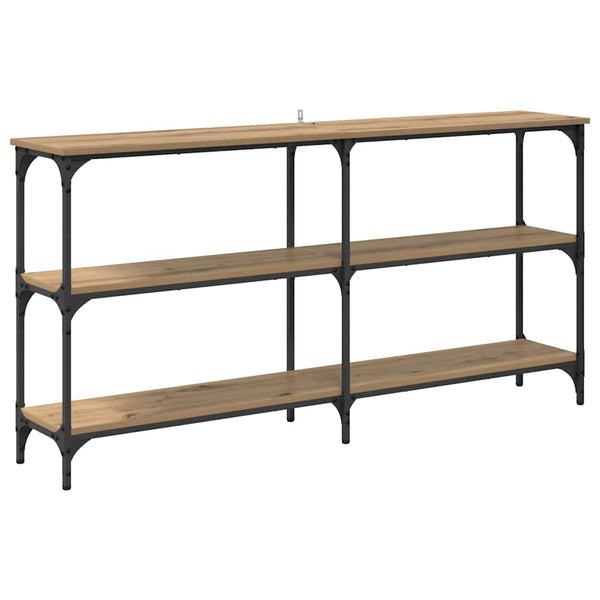 vidaXL Console chêne artisan 150 x 29 x 75 cm