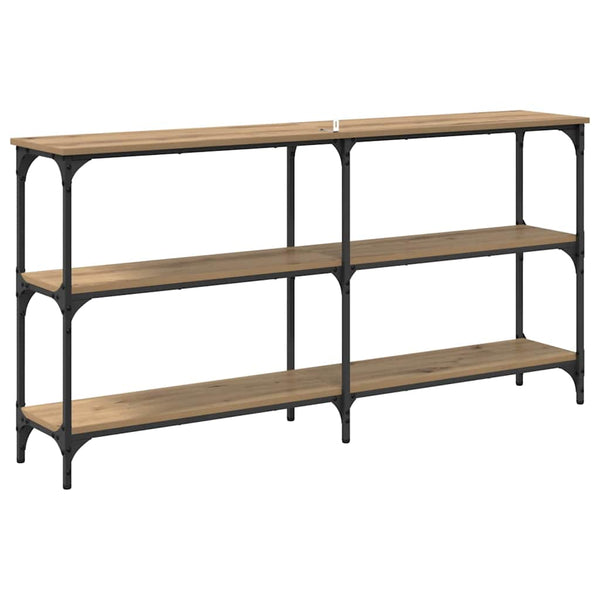 vidaXL Console chêne artisan 150 x 29 x 75 cm