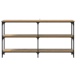 vidaXL Console chêne artisan 150 x 29 x 75 cm