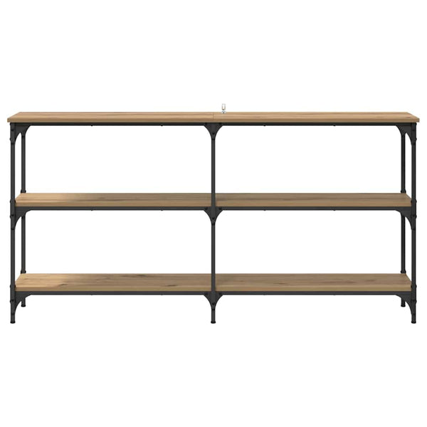 vidaXL Console chêne artisan 150 x 29 x 75 cm
