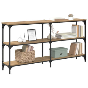 vidaXL Console chêne artisan 150 x 29 x 75 cm