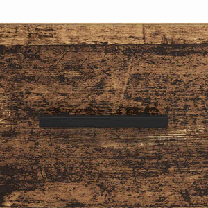 vidaXL Table de chevet murale Bois de récupération 35 x 35 x 20 cm Bois d'ingénierie