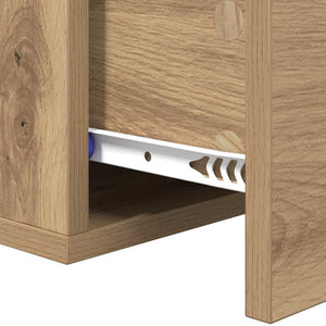Nachttisch Artisan Eiche Wandmontage