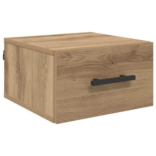 Nachttisch Artisan Eiche Wandmontage
