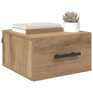 Nachttisch Artisan Eiche Wandmontage