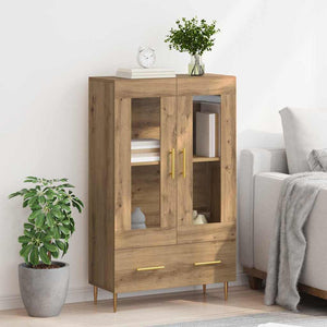 Highboard Artisan-Eiche mit Schubladen 115 cm