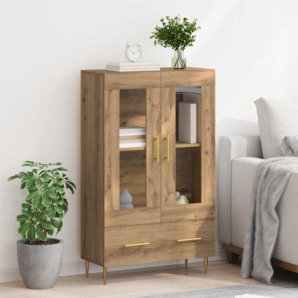 Highboard Artisan-Eiche mit Schubladen 115 cm