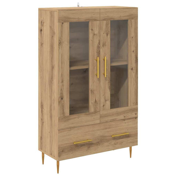 Highboard Artisan-Eiche mit Schubladen 115 cm