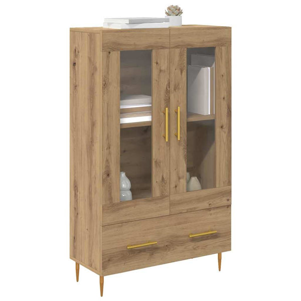 Highboard Artisan-Eiche mit Schubladen 115 cm