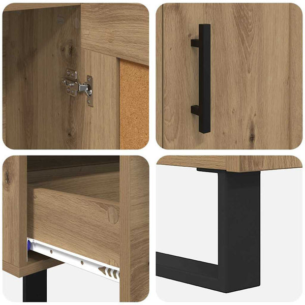 Highboard Artisan Eiche 69,5x31x115cm