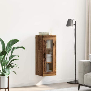 Wandschrank Altholz 34,5x34x90cm