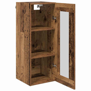 Wandschrank Altholz 34,5x34x90cm