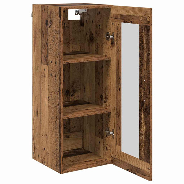 Wandschrank Altholz 34,5x34x90cm
