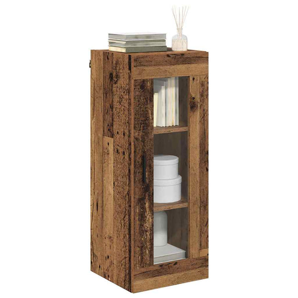Wandschrank Altholz 34,5x34x90cm