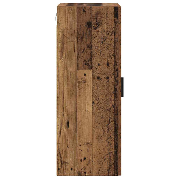 Wandschrank Altholz 34,5x34x90cm