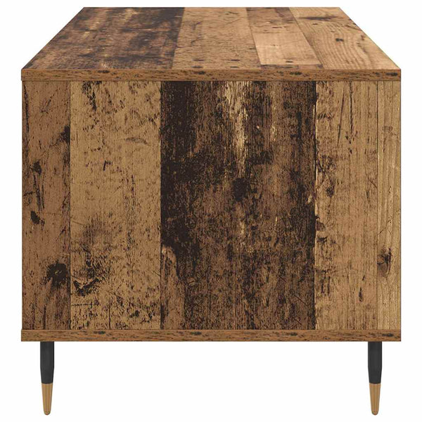 Couchtisch Altholz mit Schubladen 90x49x45 cm