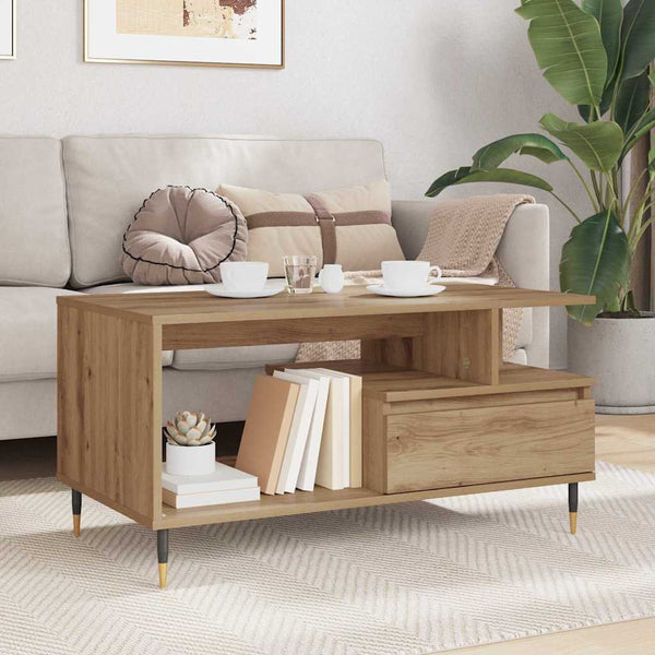 Couchtisch Artisan Eiche 90x49 cm