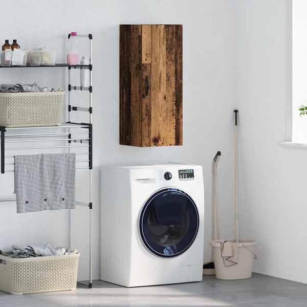 Wandschrank Altholz 34,5x34x90cm
