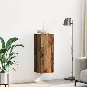 Wandschrank Altholz 34,5x34x90cm
