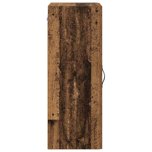 Wandschrank Altholz 34,5x34x90cm