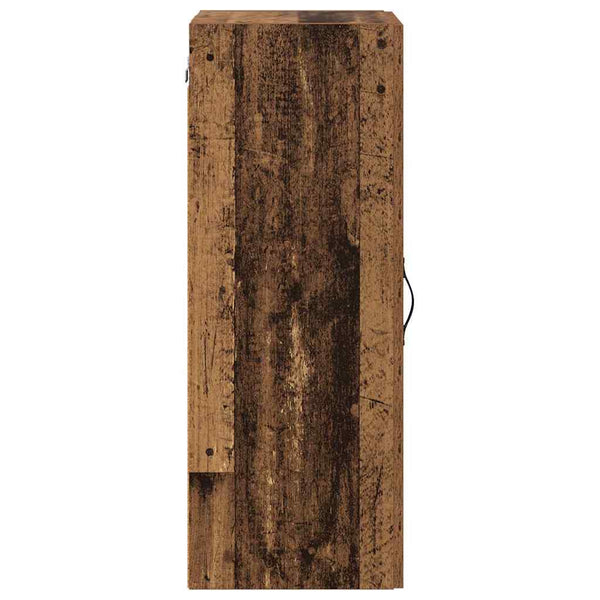 Wandschrank Altholz 34,5x34x90cm