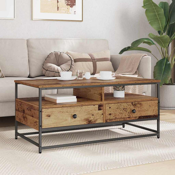 Couchtisch Altholz 100x51 cm