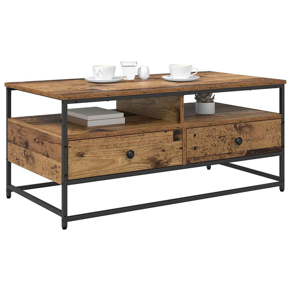 Couchtisch Altholz 100x51 cm