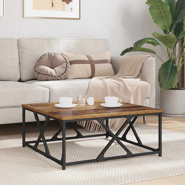 Couchtisch Altholz 70x70 cm