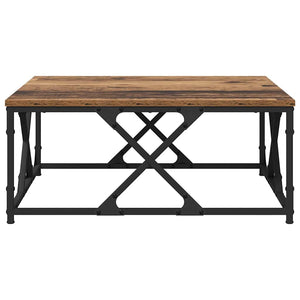 Couchtisch Altholz 70x70 cm