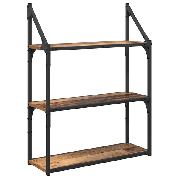 Wandregal Altholz 60 cm