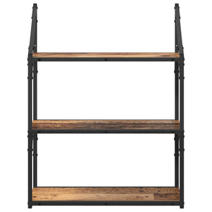 Wandregal Altholz 60 cm