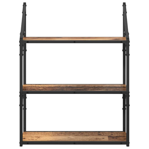 Wandregal Altholz 60 cm
